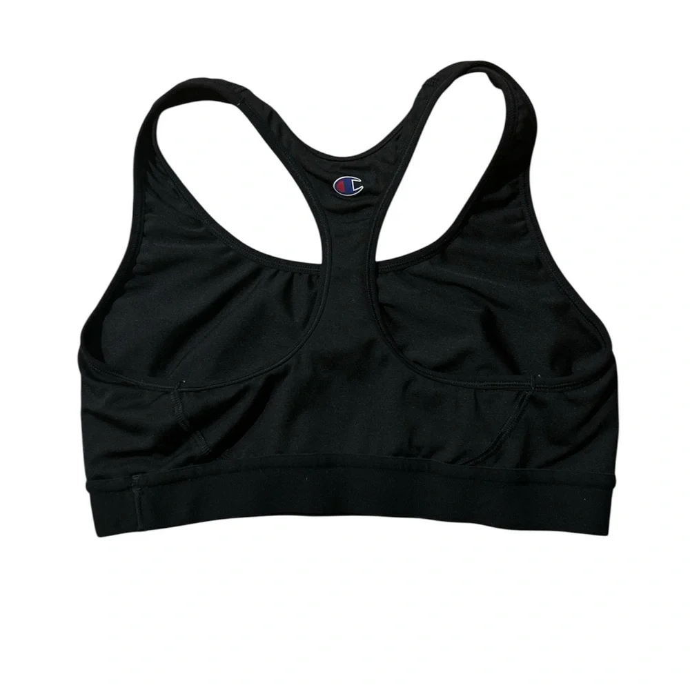 Champion Women's Classic Black Sports Bra Large